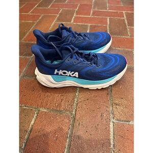 Hoka Arahi 6 Womens Running Shoes Blue Teal Pink Stability Sneakers 1123195